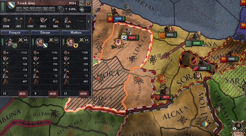 French Army in Iberia, June 1077.PNG